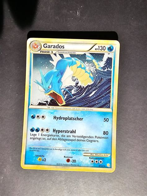 Pokemon Garados HEARTGOLD SOULSILVER Holo Ab 1 Kaufen Auf Ricardo