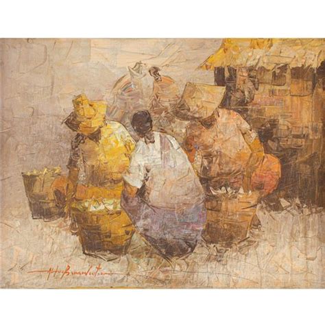 Alfredo Buenaventura Market Vendors Mutualart