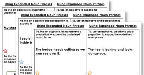 Year 4 Using Expanded Noun Phrases Lesson Classroom Secrets