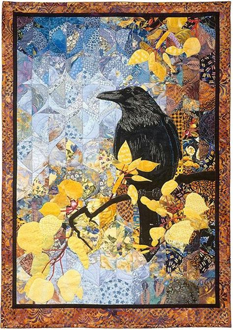 Autumn Raven Quilt Art By Karin Franzen 2005 More At