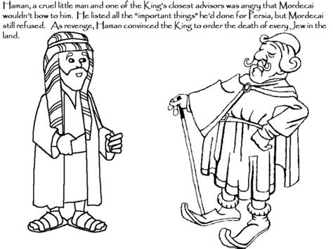 Esther And Mordecai Coloring Pages Coloring Pages