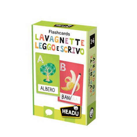 HEADU Flashcards Lavagnette Leggo E Scrivo