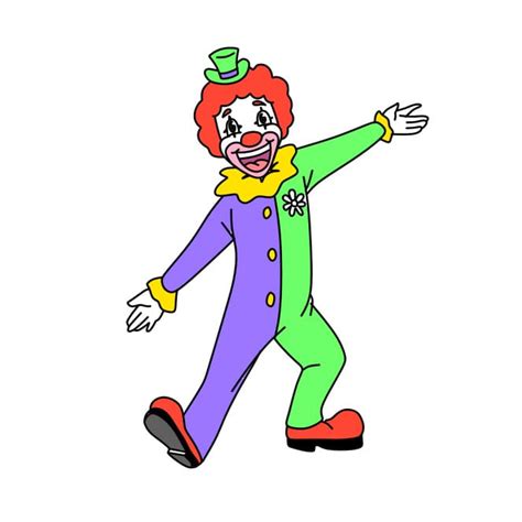 Dessine Un Clown Etape11