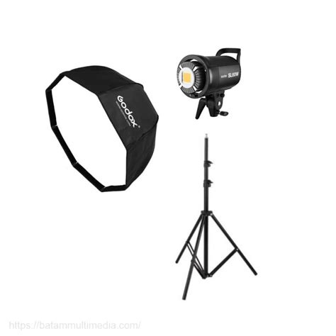 Sewa Led Video Light Godox Sl W Softbox Batammultimedia