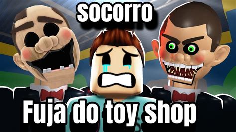 Boneco Vivo Escape Da Loja De Brinquedos No Roblox Escape Mr Funny