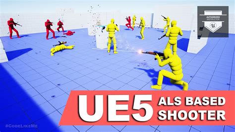 Unreal Engine Advanced Locomotion System Based Third Person Shooter