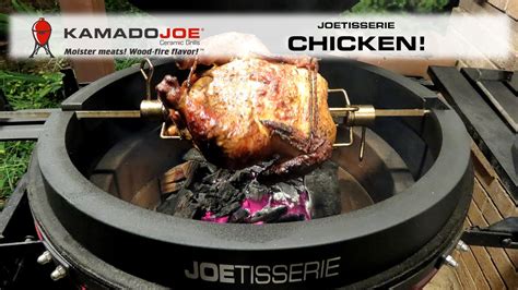 Kamado Joe Joetisserie Chicken Youtube