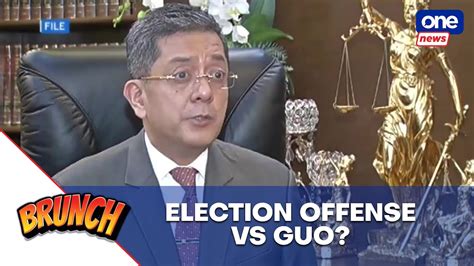 Brunch Comelec Eyes Election Offense Case Vs Alice Guo Youtube