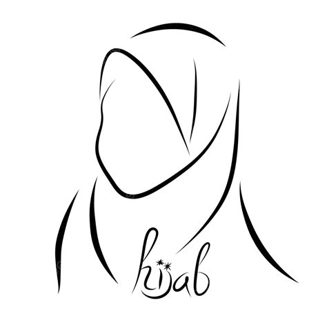 Muslimah Clipart Transparent Background Icon Of Muslimah Wearing Hijab