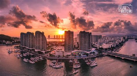 见摄自贸港·唯美夏日｜海南七彩天空 欢度唯美盛夏