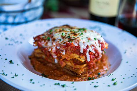 Homemade Eight Layer Lasagna All Day Menu Tuscano S Italian Kitchen Italian Restaurant In