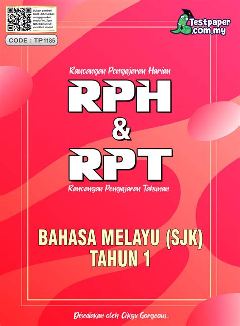 RPH DAN RPT 2023 BAHASA MELAYU SJK TAHUN 1 Cikgu Info