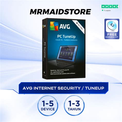 Promo Antivirus AVG Internet Security AVG Tune UP Original 1