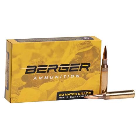 Berger Bullets Hybrid Otm Tactical 338 Lapua Magnum 300gr Jhp Rifle Ammo 20 Rounds Sportsman