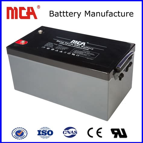 12v 260ah Deep Cycle Gel Battery For Sweeper Solar Pump China 12v 260ah Battery And Deep