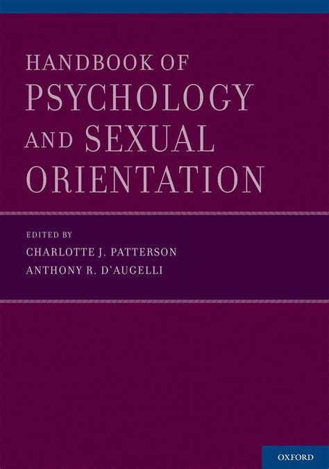 Handbook Of Psychology And Sexual Orientation Hardcover