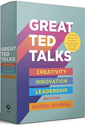 Great Ted Talks (Creativity/Innovation/Leadership/Guided Journal)