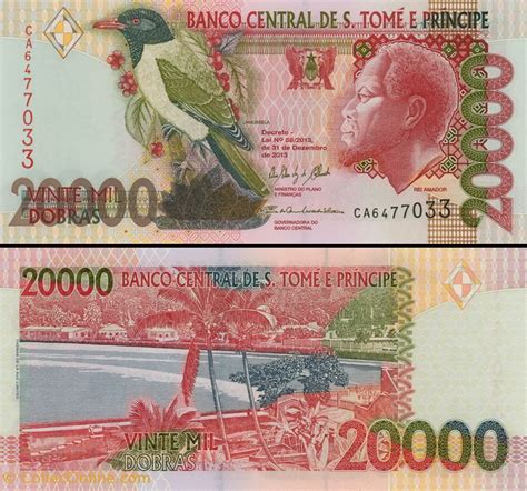 Sao Tome Et Principe Pick E Dobras Banknotes