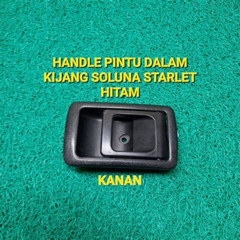 Jual Handle Dalam Pintu Kijang Soluna Starlet Warna Hitam Kanan Kiri