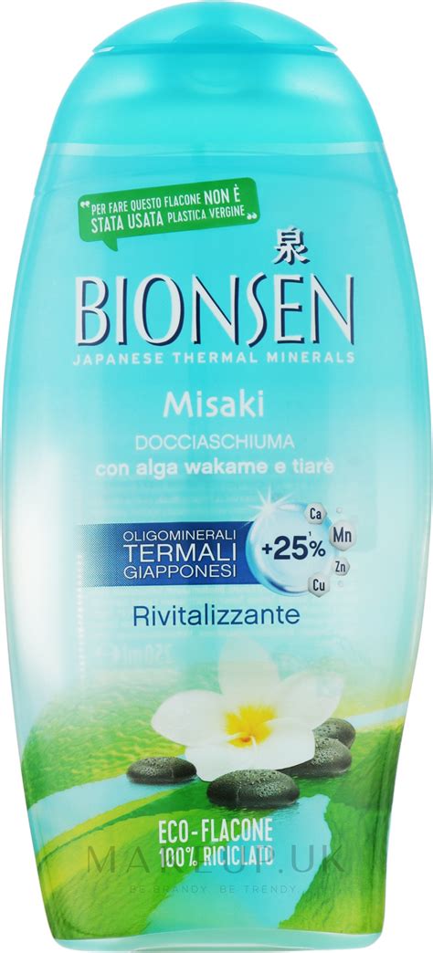 Bionsen Misaki Revitalizing Shower Gel Makeup Uk