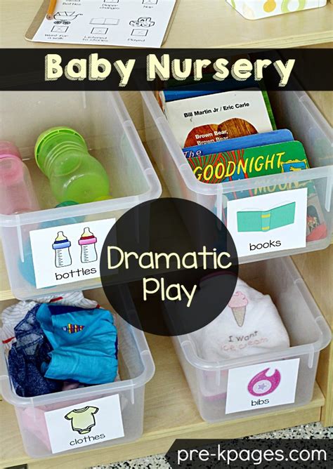 Printable Dramatic Play Labels