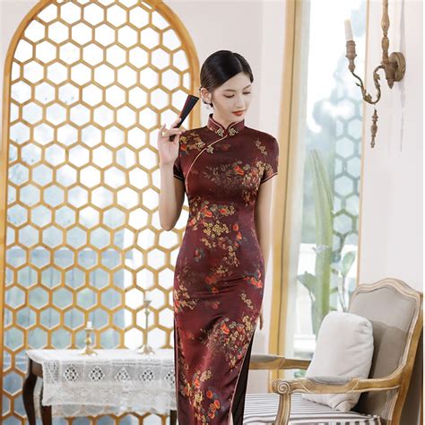 Daidai Ready Stock Women Cheongsam Cheong Sam Sum Qi Pao Chinese New