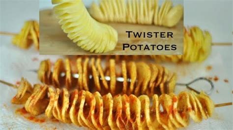 Twister Potatoes Spiral Potato Fries Homemade YouTube