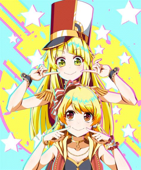 Safebooru 2girls Aimoto Rinku Bang Dream Blonde Hair Brown Eyes