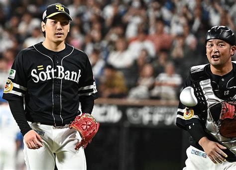 ソフトバンク石川柊太「有原を参考にして丁寧に投げました」 6回1失点で勝ち負けつかず 先頭打者弾許すもその後は踏ん張る：「おっ！」でつながる