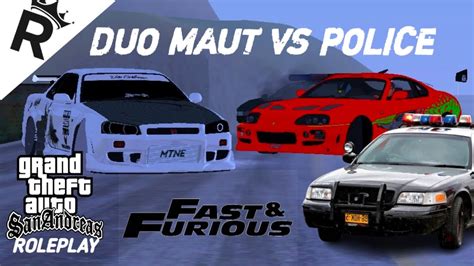 KLRP FAST AND FURIOUS AKSI MENGEMBALIKAN SKYLINE R BERUJUNG HOT PURSUIT GTASAMP ROLEPLAY
