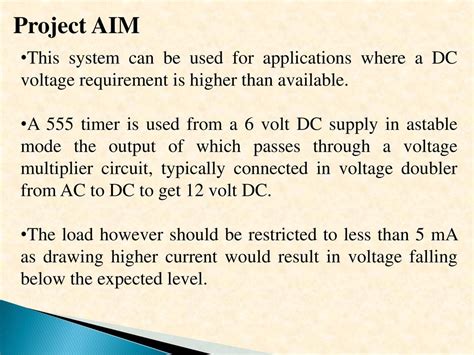 Ac To High Voltage Dc Using Multiplier Circuit Project Circuit Diagram