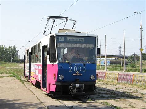 Каменское, Татра-Юг Т6Б5 № 2000 — Фото — Городской электротранспорт