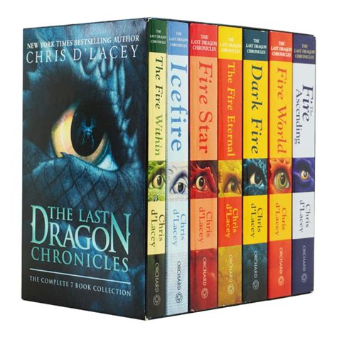 The Last Dragon Chronicles: The Complete 7 Book Collection Box Set by Chris d'Lacey - Ages 6-12 ...