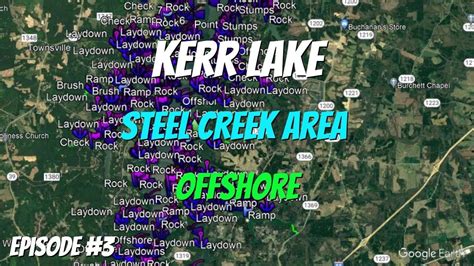 Kerr Lake Buggs Island Nutbush Area Offshore Hot Spots Lake