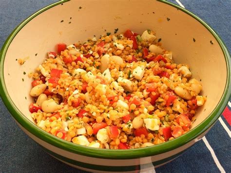 Roter Linsensalat Mit Fetak Se Von Schlemmermeckermaus Chefkoch