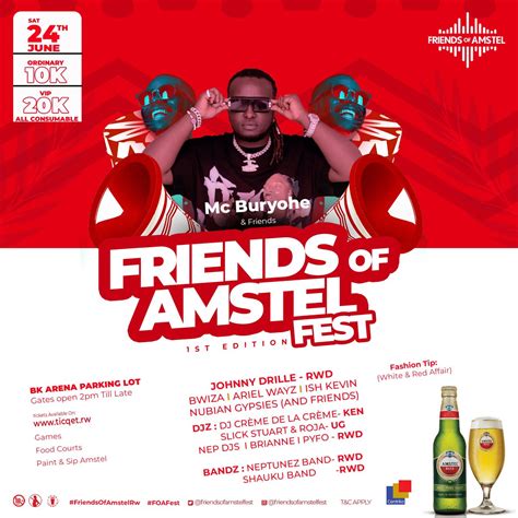 Friends Of Amstel Fest On Twitter Friends Get Ready To Groove All