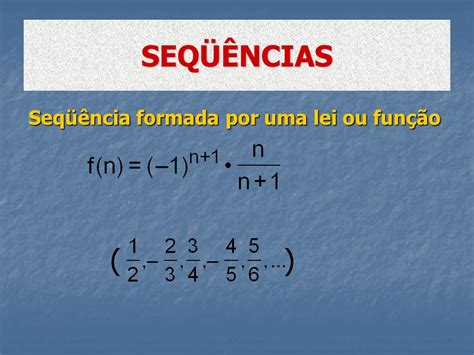 SeqÜÊncias E SÉries Professores Demilson Geraldo Gladys Ppt Carregar