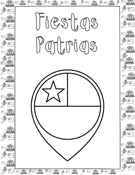 Dibujos De Fiestas Patrias Para Colorear Vsun