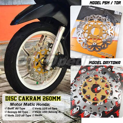 Jual Disc Brake Mm Piringan Cakram Matic Honda Beat Vario Scoopy