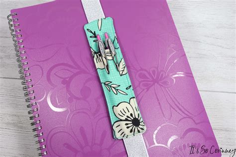 Journal Pen Holder Sewing Tutorial Its So Corinney