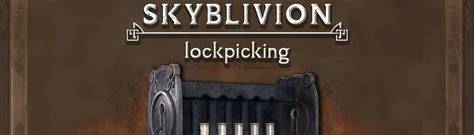 Skyblivion Lockpick Menu At Skyrim Special Edition Nexus Mods And