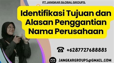 Pemberitahuan Pengurusan Ganti Nama Dalam Hukum Jangkar Global Groups