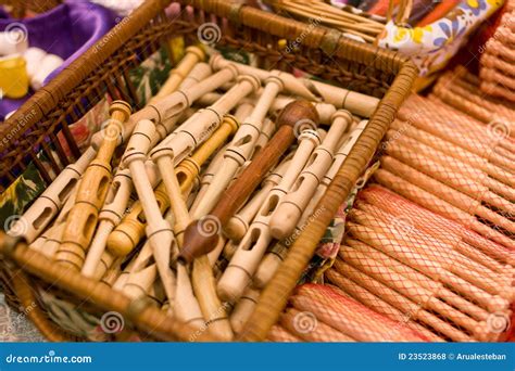 Bobbin Lace Crafts Stock Photo Image Of Clothes Knitting 23523868