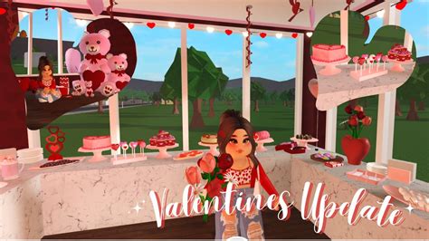 Bloxburg Valentines Update All Valentine Foods Items Youtube