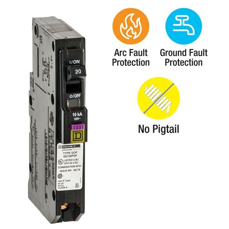 Dual Function Afci Gfci Circuit Breaker