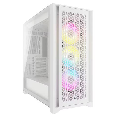 Corsair 5000d Rgb Airflow Blanc Boîtier Pc Garantie 3 Ans Ldlc