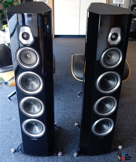 Sonus Faber Sonetto Viii Black Photo Uk Audio Mart