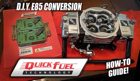 Quick Fuel E85 Conversion Kit