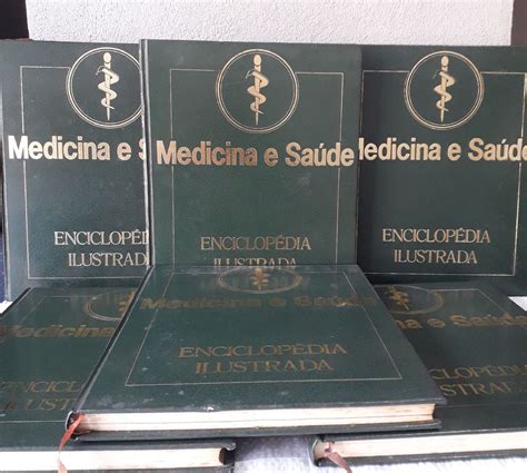 Livro Combo Medicina E Sa De Enciclop Dia Ilustrada Livro Usado