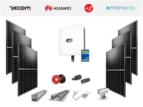 Sistem Fotovoltaic 3 3kW Monofazat Sharp Huawei Solar Unu